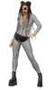 Fever Miss Whiplash Disco Holographic Costume